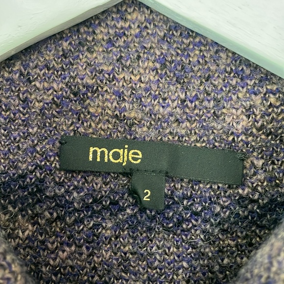MAJE | Floral Turtleneck Sweater - Picture 3 of 6